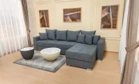 Colțar Extensibil Claudia Mare XXL Bonell Gri- Lemon 56, Interschimbabil	 10