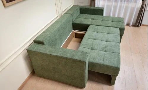 Colțar Extensibil Claudia XXS Memory Verde - Aragon 39 Interschimbabil