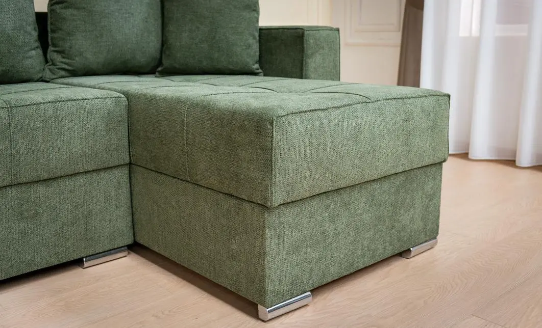 Colțar Extensibil Claudia XXS Memory Verde - Aragon 39 Interschimbabil