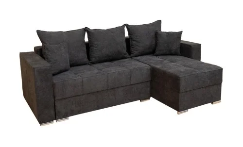 Colțar Extensibil Claudia XXS Memory Negru - Aragon 99 Interschimbabil