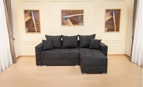 Colțar Extensibil Claudia XXS Bonell Negru - Aragon 99 Interschimbabil
