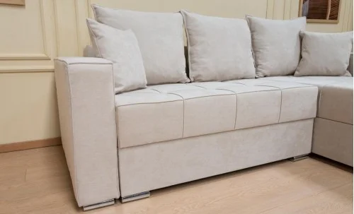 Colțar Extensibil Claudia XXS Bonell Bej - Lemon 01 Interschimbabil