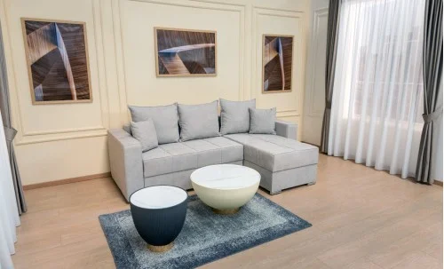 Colțar Extensibil Claudia XXS Bonell Gri- Lemon 05 Interschimbabil