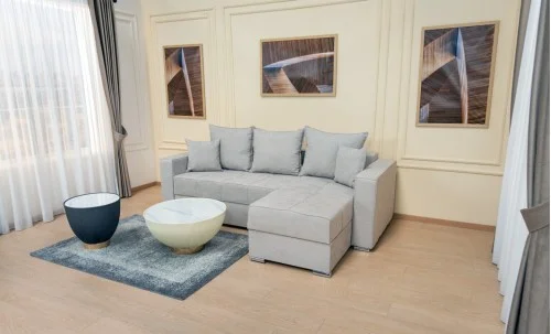 Colțar Extensibil Claudia XXS Bonell Gri- Lemon 05 Interschimbabil