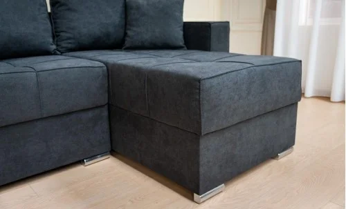 Colțar Extensibil Claudia XXS Memory Negru - Lemon 30 Interschimbabil