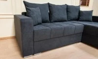 Colțar Extensibil Claudia XXS Memory Negru - Lemon 30 Interschimbabil