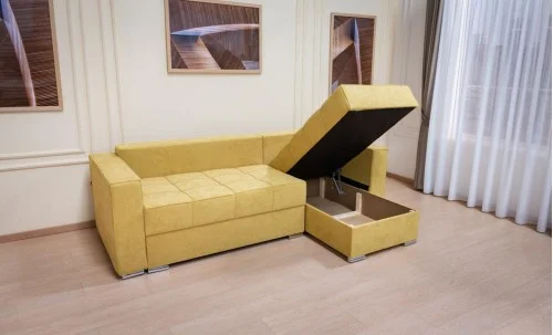 Colțar Extensibil Claudia XXS Memory Galben - Lemon 43 Interschimbabil