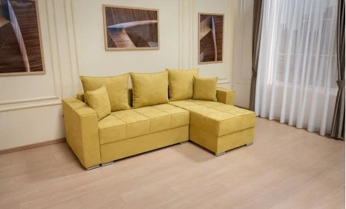 Colțar Extensibil Claudia XXS Memory Galben - Lemon 43 Interschimbabil