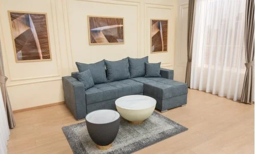 Colțar Extensibil Claudia XXS Bonell Albastru - Lemon 56 Interschimbabil