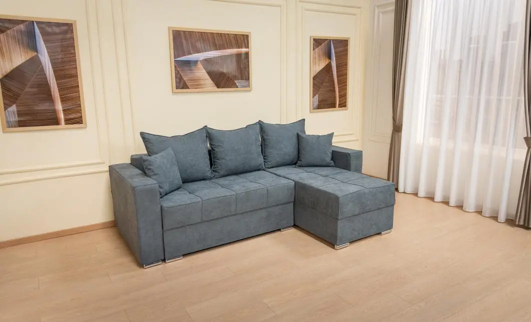 Colțar Extensibil Claudia XXS Memory Albastru - Lemon 56 Interschimbabil 4