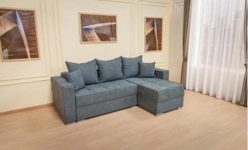 Colțar Extensibil Claudia XXS Memory Albastru - Lemon 56 Interschimbabil