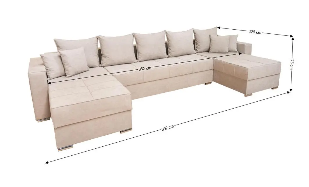 Colțar Extensibil Claudia U Bonell Gri - Lemon 05 2