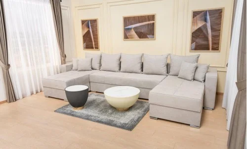 Colțar Extensibil Claudia U Bonell Gri - Lemon 05