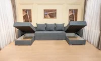 Colțar Extensibil Claudia U Bonell Albastru - Lemon 56  4