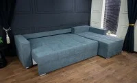 Colțar Extensibil Claudia Mare XXL Bonell Gri- Lemon 56, Interschimbabil	