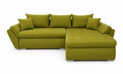 Colțar Extensibil Confort cu Spumă HR, Verde Olive