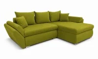 Colțar Extensibil Confort cu Spumă HR, Verde Olive 2