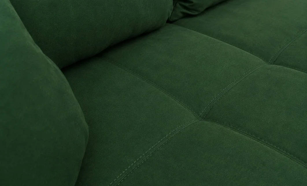 Colțar Extensibil Confort cu Spumă HR, Verde Smarald 6