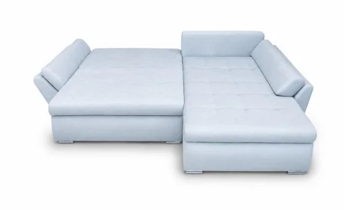 Colțar Extensibil Confort cu Spumă HR, Bleu Deschis