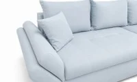 Colțar Extensibil Confort cu Spumă HR, Bleu Deschis 7