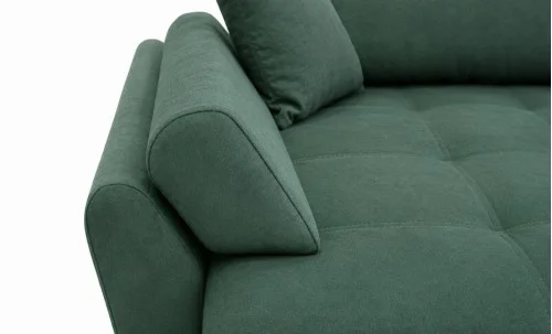 Colțar Extensibil Confort U cu Spumă HR, Verde Mentă 