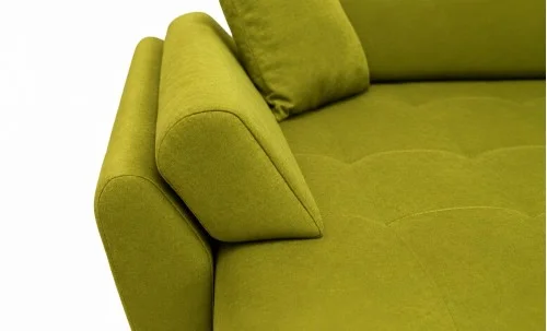 Colțar Extensibil Confort U cu Spumă HR, Verde Olive