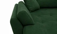 Colțar Extensibil Confort U cu Spumă HR, Verde Smarald 8
