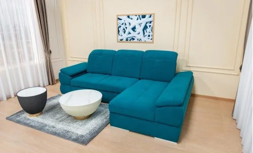 Colțar Extensibil Denver 2 Turcoaz - Vega 25 Dreapta