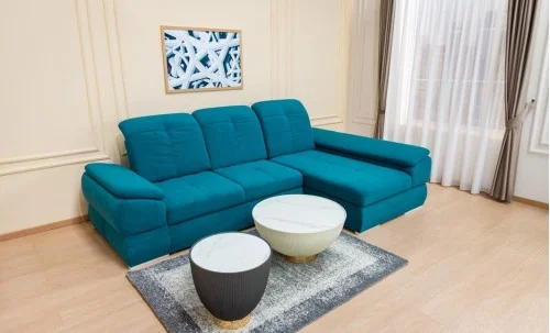 Colțar Extensibil Denver 2 Turcoaz - Vega 25 Dreapta