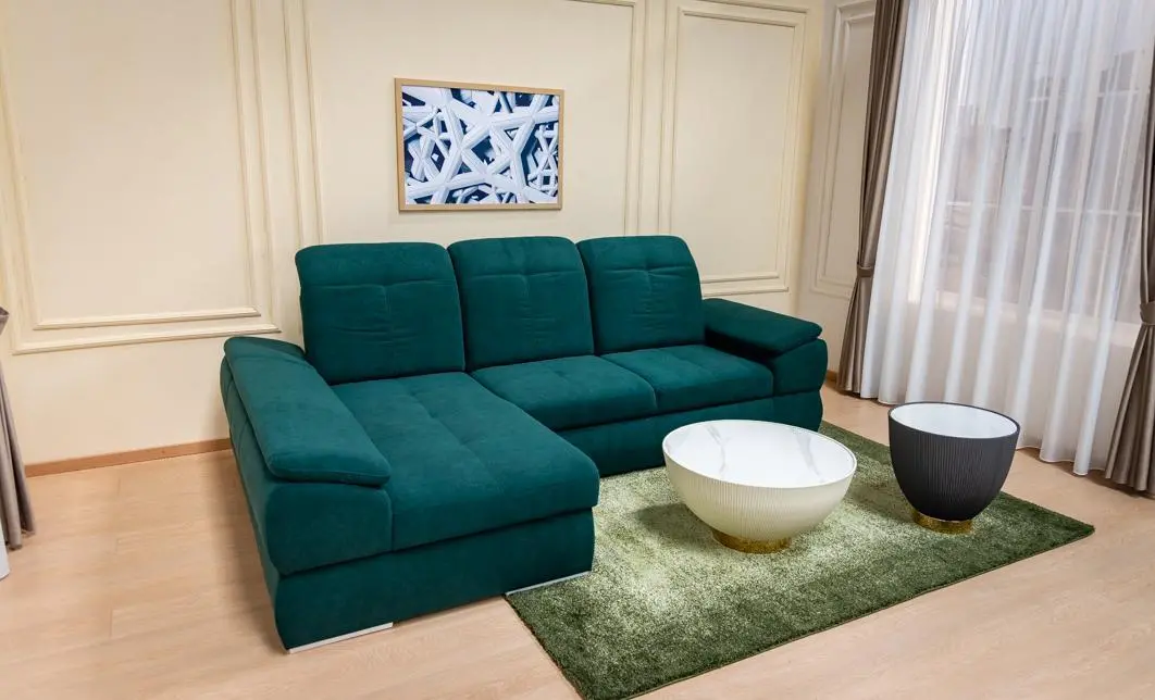 Colțar Extensibil Denver 2 Verde - Vega 27 Stânga