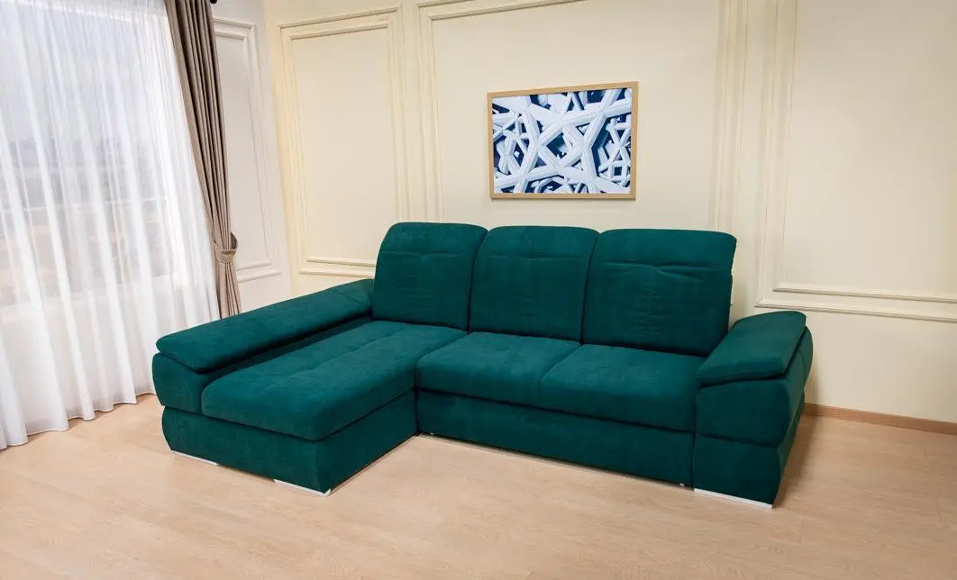 Colțar Extensibil Denver 2 Verde - Vega 27 Stânga