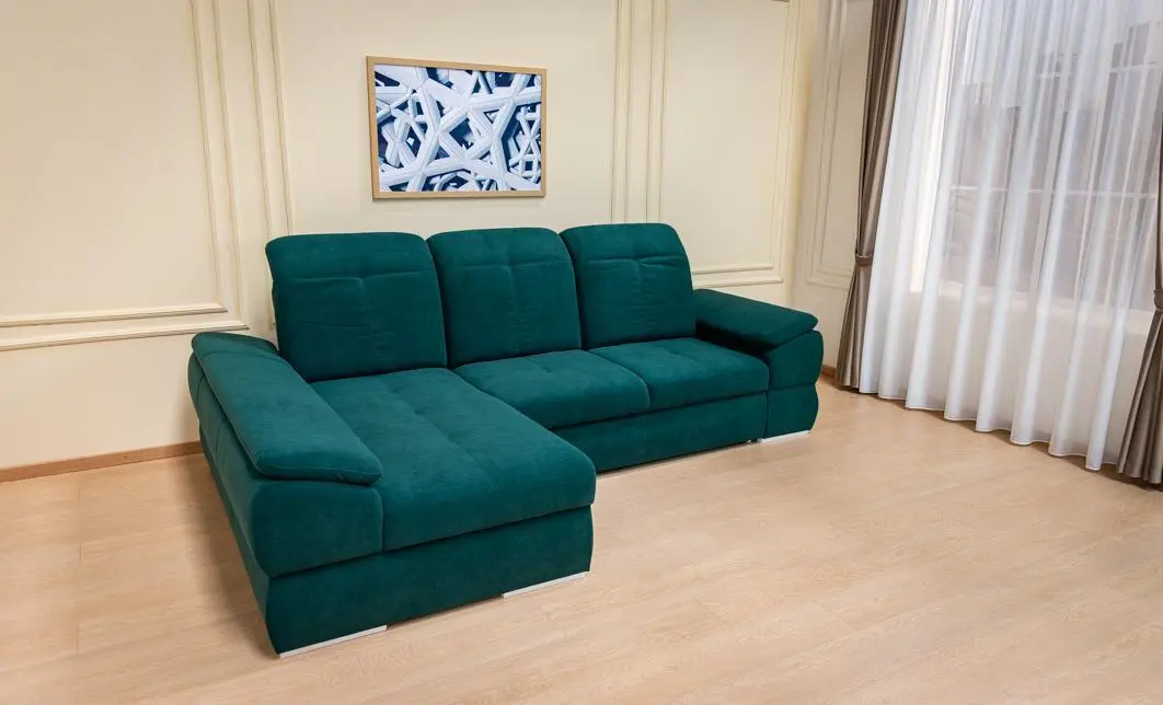 Colțar Extensibil Denver 2 Verde - Vega 27 Stânga