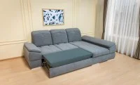 Colțar Extensibil Denver 2 Gri Deschis- Vega 33 Dreapta