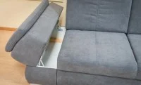 Colțar Extensibil Denver 2 Gri Deschis- Vega 33 Dreapta 7