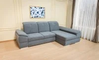 Colțar Extensibil Denver 2 Gri Deschis- Vega 33 Dreapta