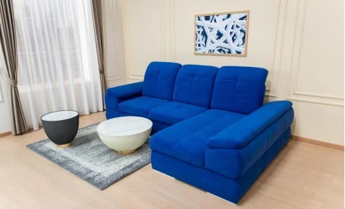 Colțar Extensibil Denver 2 Albastru - Vega 38 Dreapta