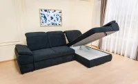 Colțar Extensibil Denver 2 Negru - Vega 70 Dreapta 6