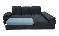 Colțar Extensibil Denver 2 Negru - Vega 70 Dreapta
