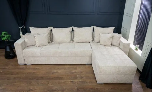 Colțar Extensibil Claudia XXL Bonell Bej Deschis - Aragon 3 