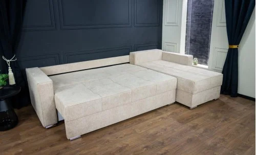 Colțar Extensibil Claudia XXL Bonell Bej Deschis - Aragon 3 