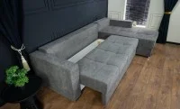 Colțar Extensibil Claudia Mare XXL Bonell Gri - Aragon 97, Interschimbabil