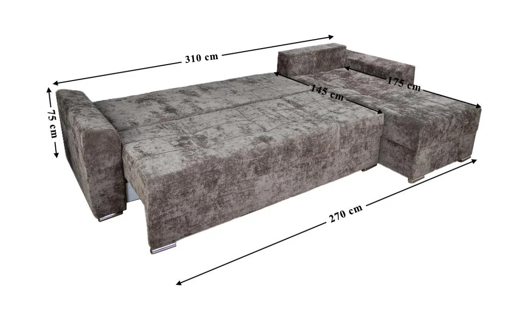 Colțar Extensibil Barcelona XXL Bonell Maro - Kim 4 6