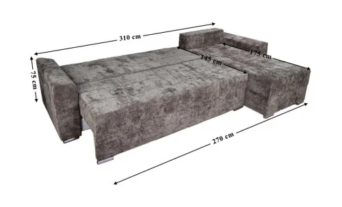 Colțar Extensibil Barcelona XXL Bonell Maro - Kim 4