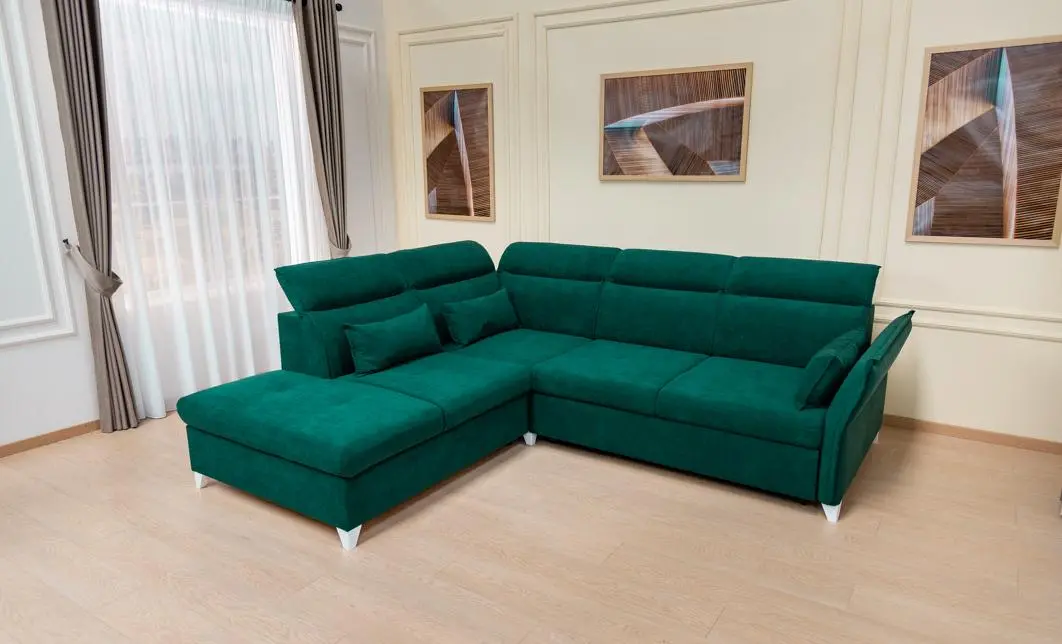 Colțar Extensibil Barry Verde - Vega 27 Stânga 7