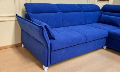 Colțar Extensibil Barry Albastru - Vega 38 Dreapta