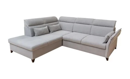 Colțar Extensibil Barry Gri Deschis - Vega 04 Stânga