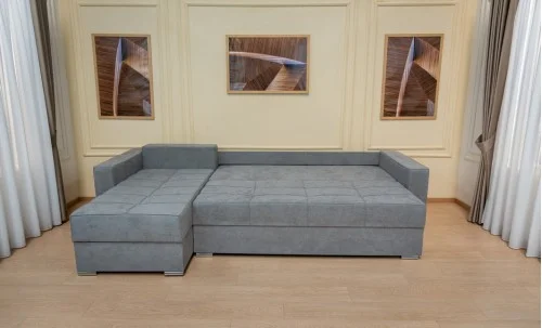 Colțar Extensibil Claudia Mare XXL Memory XXL Gri - Lemon 12, Interschimbabil