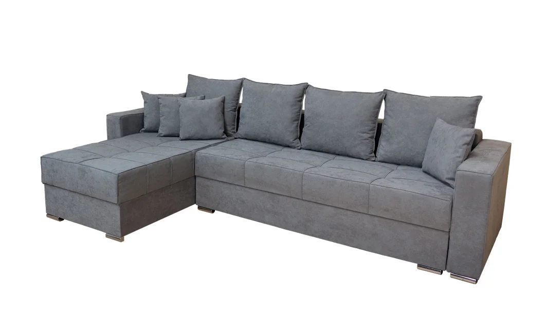 Colțar Extensibil Claudia Mare XXL Memory XXL Gri - Lemon 12, Interschimbabil