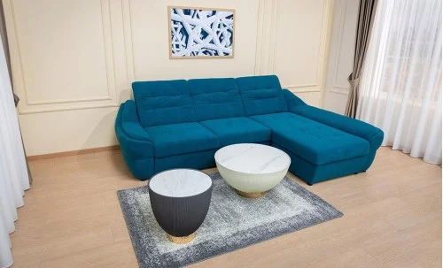 Colțar Extensibil Space Turcoaz - Vega 25 Dreapta