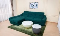 Colțar Extensibil Space Verde Închis - Vega 27 Stânga 8